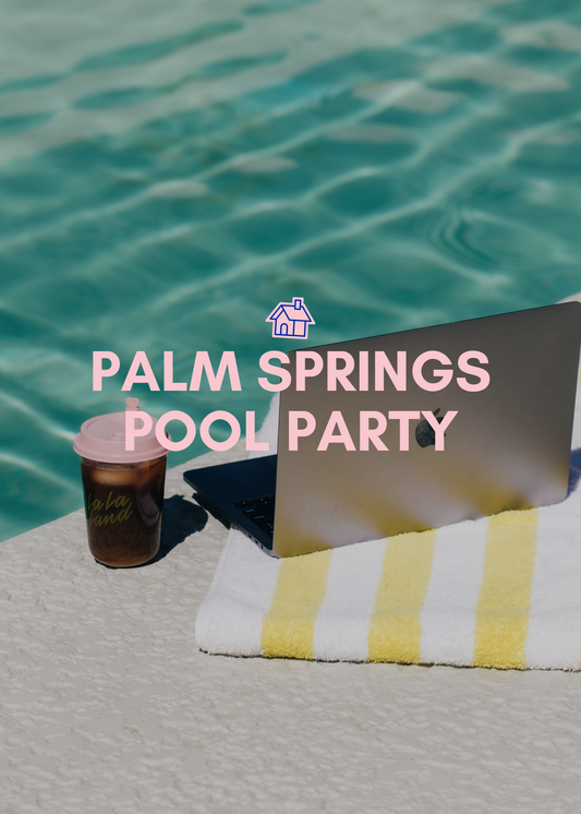 Palm Springs Pool Party Pack  House Of Assets 